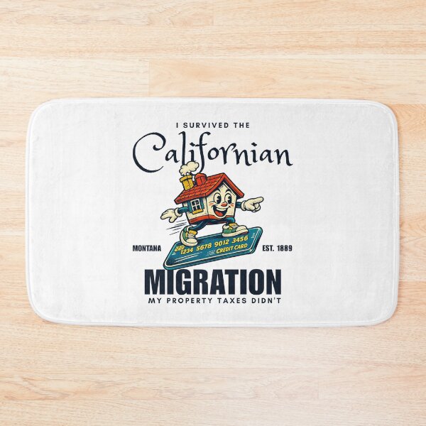 Item preview, Montana : I survived the California migration  designed and sold by Peerless-Prime.