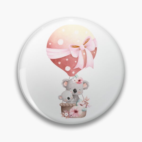 Item preview, Easter Mom and Baby Koala with Balloon - Adorable Spring Animal Gift designed and sold by FuzionRaptor.