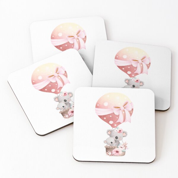 Item preview, Easter Mom and Baby Koala with Balloon - Adorable Spring Animal Gift designed and sold by FuzionRaptor.