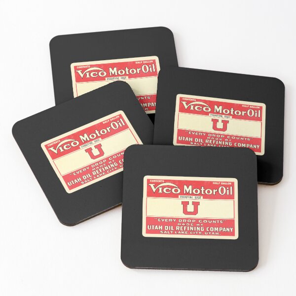 Item preview, Vintage Vico Motor Oil - Salt Lake City, Utah designed and sold by QuayTradingCo.