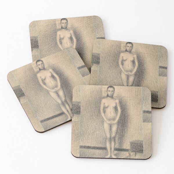 Item preview, Study for Poseuses by Georges Seurat: Neo Impressionist Figure Study Poster designed and sold by artofuniverse.