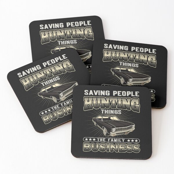 Item preview, Saving People Hunting Things The Family Business Supernatural Quote designed and sold by Say It With Ink.