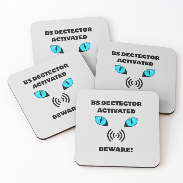 Item preview, BS DETECTOR ACTIVATED - MEN AND WOMEN designed and sold by Pourtonanniv.