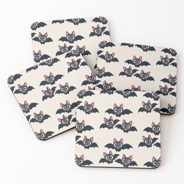 Item preview, Three Cute Bats designed and sold by NickyMakesCoolStuff.