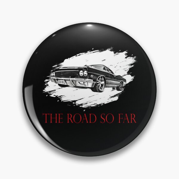 Item preview, The Road So Far Supernatural Classic Quote designed and sold by Say It With Ink.
