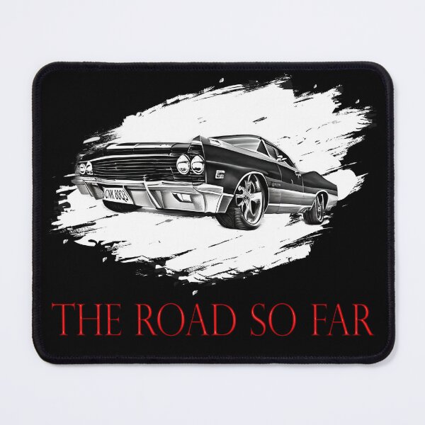 Item preview, The Road So Far Supernatural Classic Quote designed and sold by Say It With Ink.