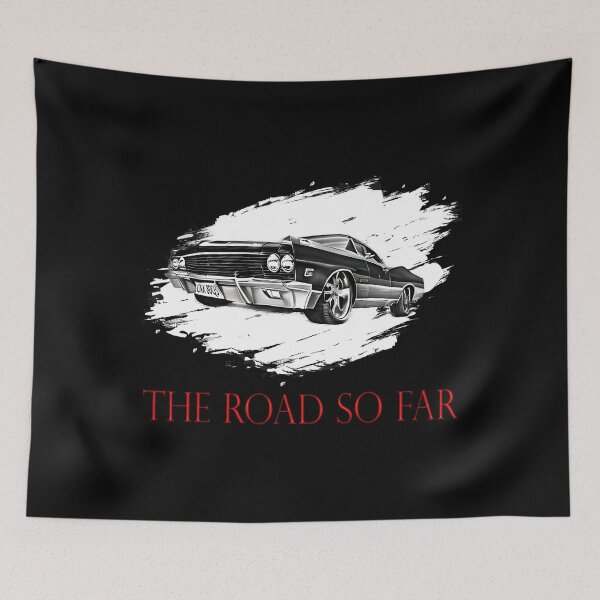 Item preview, The Road So Far Supernatural Classic Quote designed and sold by Say It With Ink.