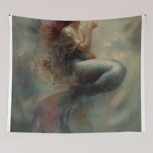 Item preview, Ethereal Tide of Silence designed and sold by oanaunciuleanu.