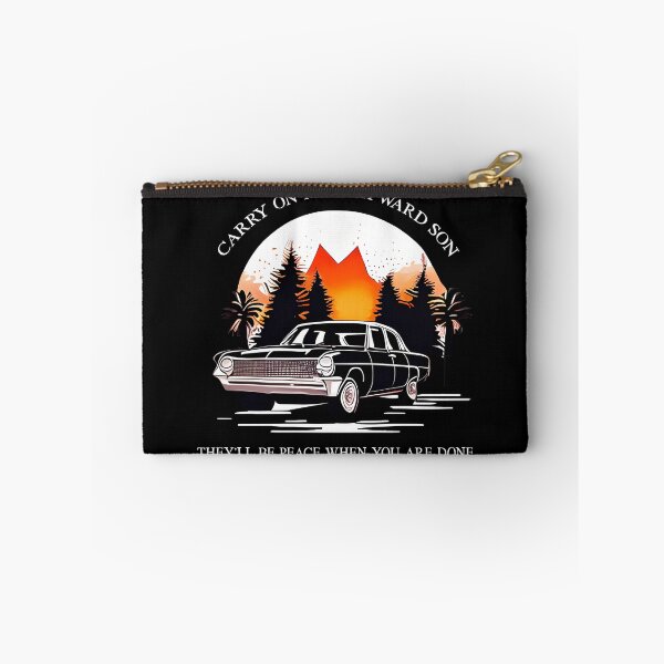 Artikelvorschau, Carry On My Wayward Son Impala Supernatural Theme Song entworfen und verkauft von Say It With Ink.
