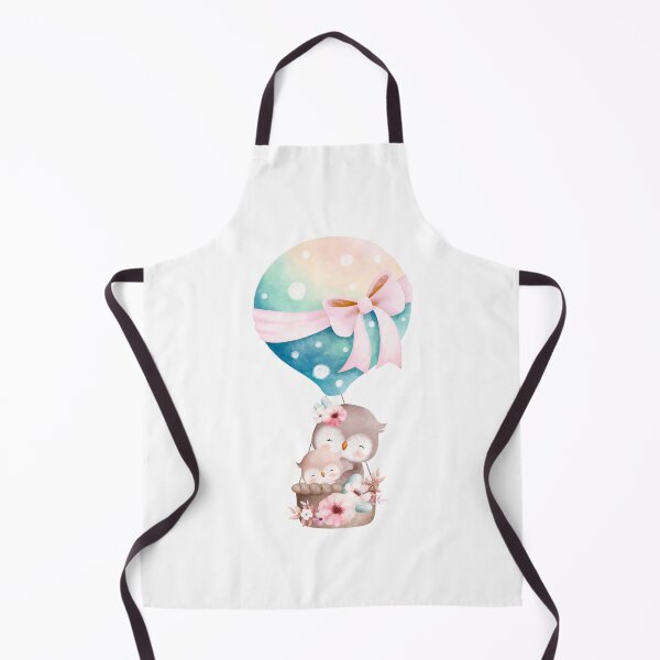 Item preview, Easter Mom and Baby Owl with Balloon - Adorable Spring Owl Nature Gift designed and sold by FuzionRaptor.