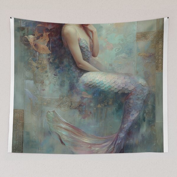 Item preview, Ethereal Tide of Silence designed and sold by oanaunciuleanu.