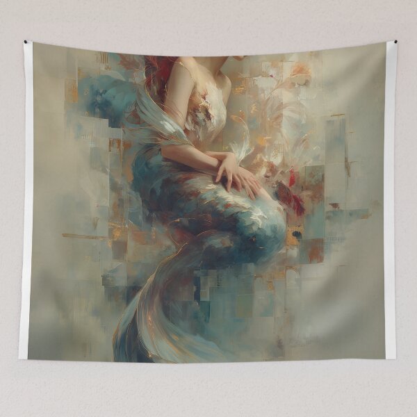 Item preview, Ethereal Tide of Silence designed and sold by oanaunciuleanu.