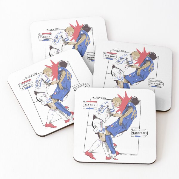 Item preview,  Zinedine Zidane headbutt Materazzi designed and sold by hussain-dz.