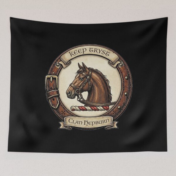 Item preview, Clan Hepburn Crest designed and sold by BagTown Clans.