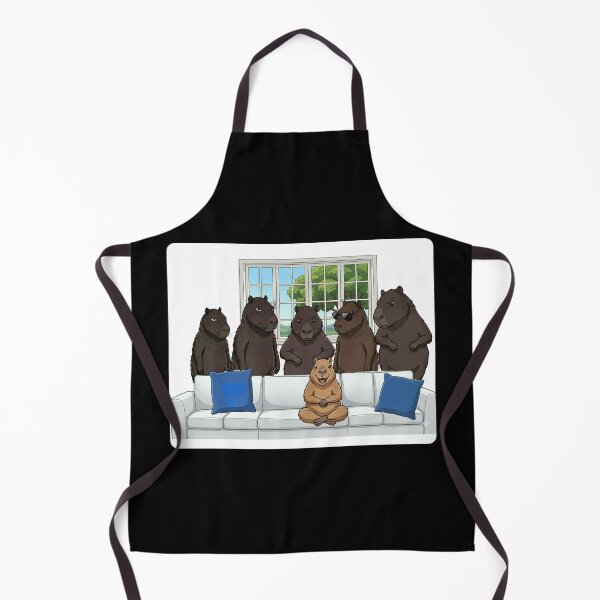 Item preview, Funny Capybara Sofa Meme - Iconic IYKYK Illustration designed and sold by EhrenGeneration.