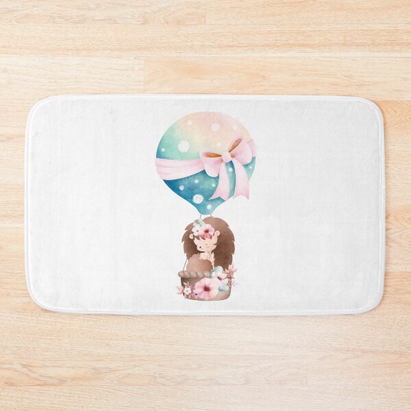 Item preview, Easter Mom and Baby Hedgehog with Balloon - Adorable Spring Animal Gift designed and sold by FuzionRaptor.