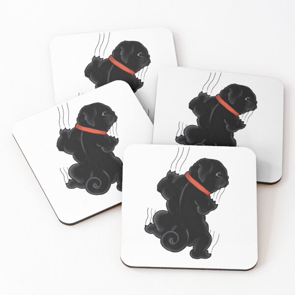 Item preview, Traditional Tattoo Black Pug designed and sold by Paisley Dylan.