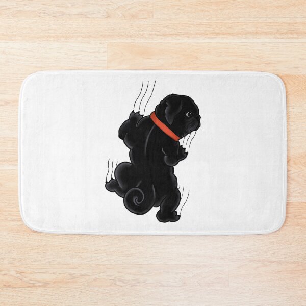 Item preview, Traditional Tattoo Black Pug designed and sold by Paisley Dylan.