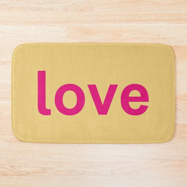 Item preview, bold pink typography art designed and sold by bosamji.