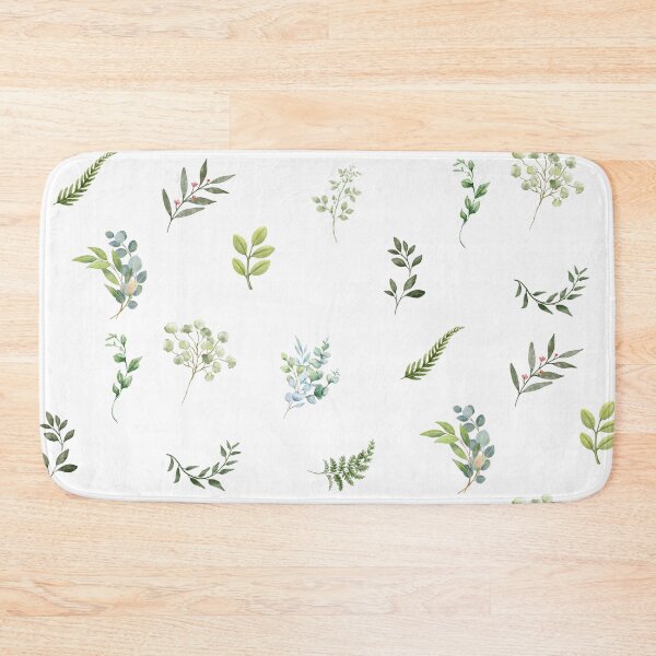 Item preview, Watercolor Green Leaves and Branches Botanical Collection  designed and sold by silviaol.