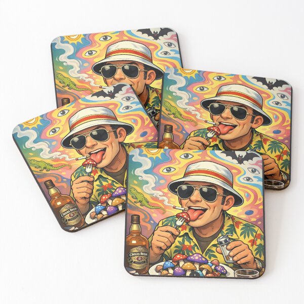 Item preview, H.S.Thompson Eating Healthy designed and sold by TheWeirdness.