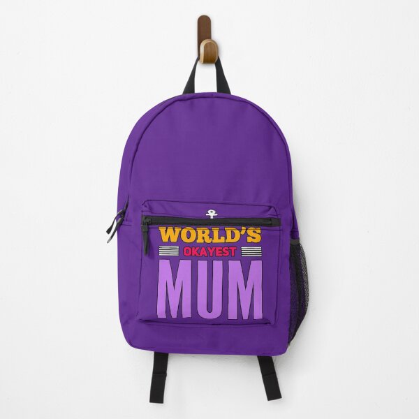 Item preview, World's Okayest Mum Funny Gift Mother Quote Ironic Humor Mom Design designed and sold by AstronautMerch.