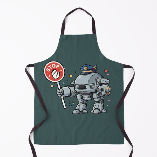 Item preview, Safety Protocol: The ED-209 Compliance Cutie Sticker designed and sold by CleverCulture.