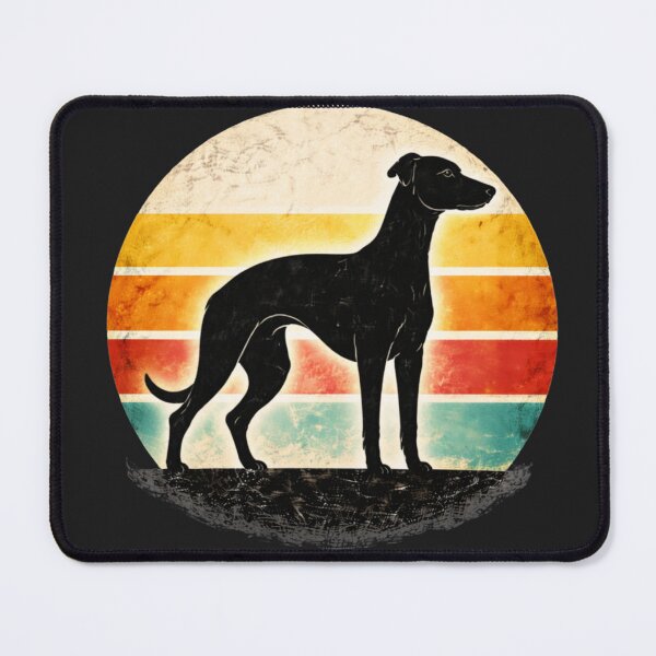 Item preview, Greyhound Whippet Sunset Silhouette Retro Sighthound Dog Lover Gift designed and sold by ZEBBEDE - Minimal Streetwear .
