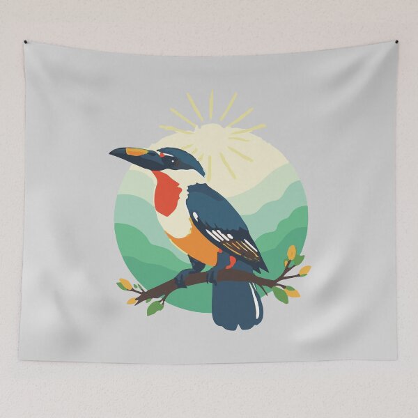 Item preview, Aerial fishing bird designed and sold by Corner-Distro.