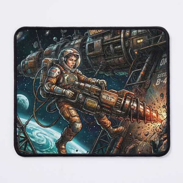 Item preview, "She Floats" - Space work edition designed and sold by Tecno-Art-Land.