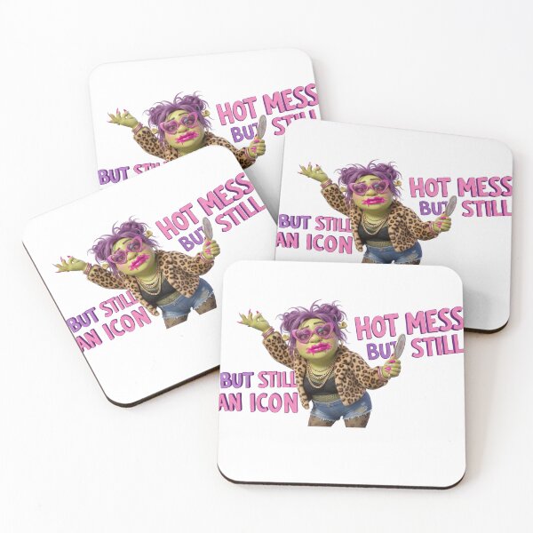 Item preview, Hot Mess Icon  designed and sold by Quiet Mode Studio.