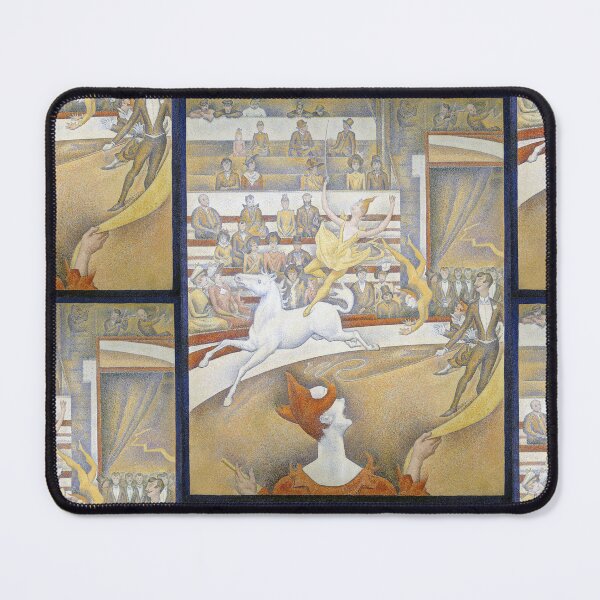 Item preview, The Circus 2 by Georges Seurat: Neo Impressionist Pointillist Fine Art Poster designed and sold by artofuniverse.