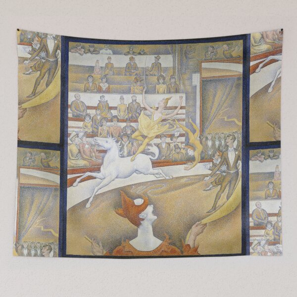 Item preview, The Circus 2 by Georges Seurat: Neo Impressionist Pointillist Fine Art Poster designed and sold by artofuniverse.