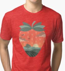 Erdbeerfelder Vintage T-Shirt