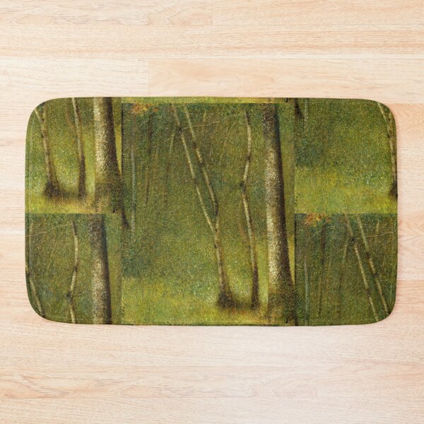 Item preview, The Forest at Pontaubert by Georges Seurat: Neo Impressionist Forest Poster designed and sold by artofuniverse.