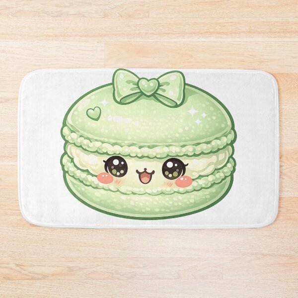 Item preview, Cute Green Macaron Sweet Kawaii designed and sold by redsharkuk.
