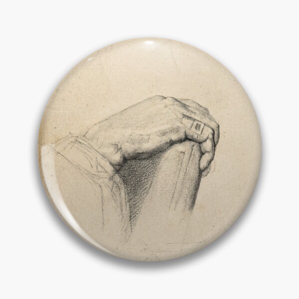 Item preview, The Hand of Poussin After Ingres by Georges Seurat: Fine Art Poster designed and sold by artofuniverse.