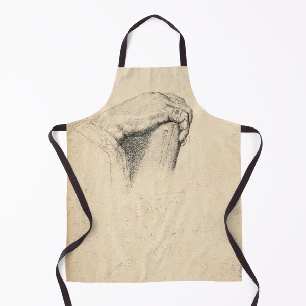Item preview, The Hand of Poussin After Ingres by Georges Seurat: Fine Art Poster designed and sold by artofuniverse.