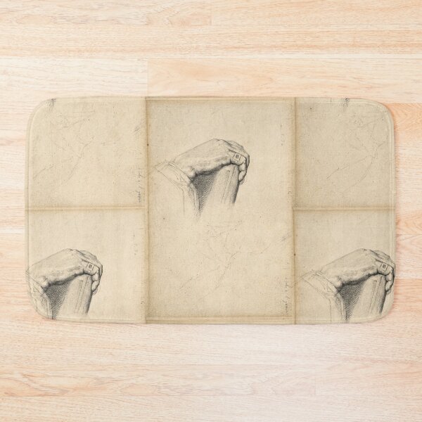 Item preview, The Hand of Poussin After Ingres by Georges Seurat: Fine Art Poster designed and sold by artofuniverse.