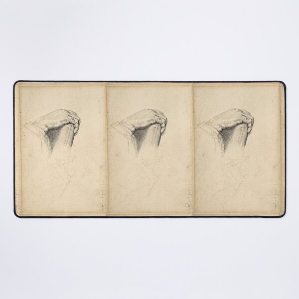 Item preview, The Hand of Poussin After Ingres by Georges Seurat: Fine Art Poster designed and sold by artofuniverse.