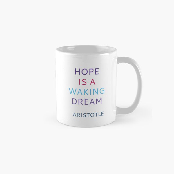 Item preview, Aristotle Quotes - Hope is a waking dream designed and sold by Inspirationmotivation.