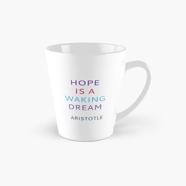 Item preview, Aristotle Quotes - Hope is a waking dream designed and sold by Inspirationmotivation.