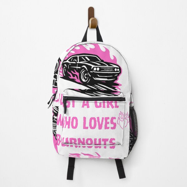 Item preview, Just a girl who loves burnouts designed and sold by ParkandPress.