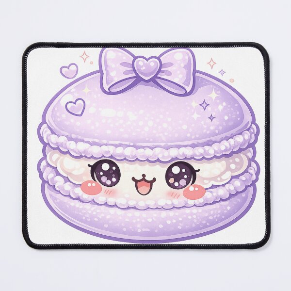Item preview, Cute Purple Macaron Sweet Kawaii  designed and sold by redsharkuk.