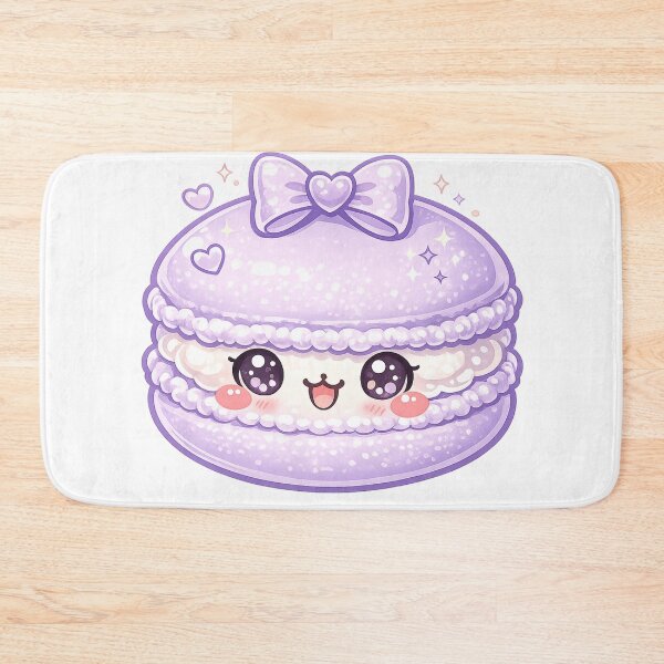 Item preview, Cute Purple Macaron Sweet Kawaii  designed and sold by redsharkuk.