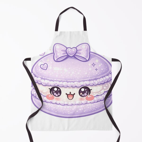 Item preview, Cute Purple Macaron Sweet Kawaii  designed and sold by redsharkuk.