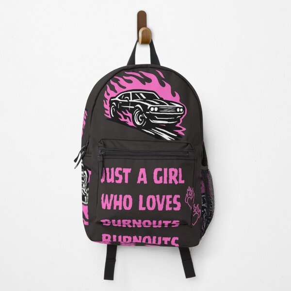 Item preview, Just A Girl Who Loves Burnouts designed and sold by ParkandPress.