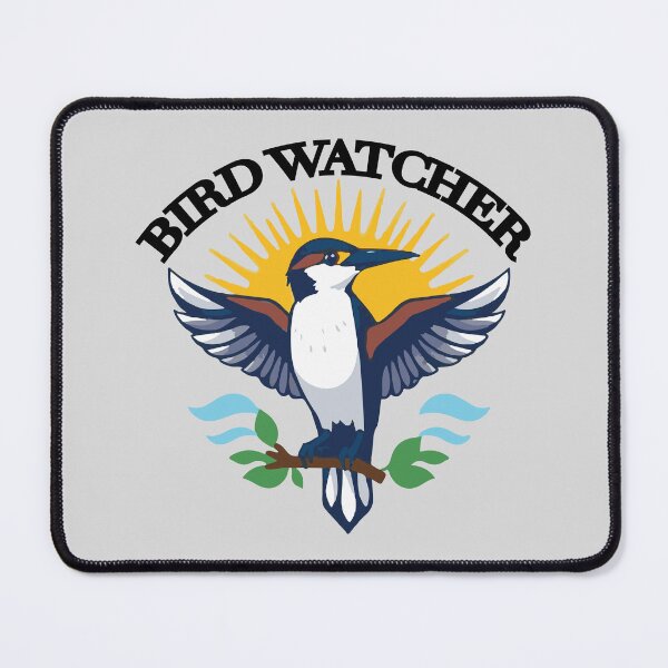Item preview, bird watcher badge designed and sold by Corner-Distro.