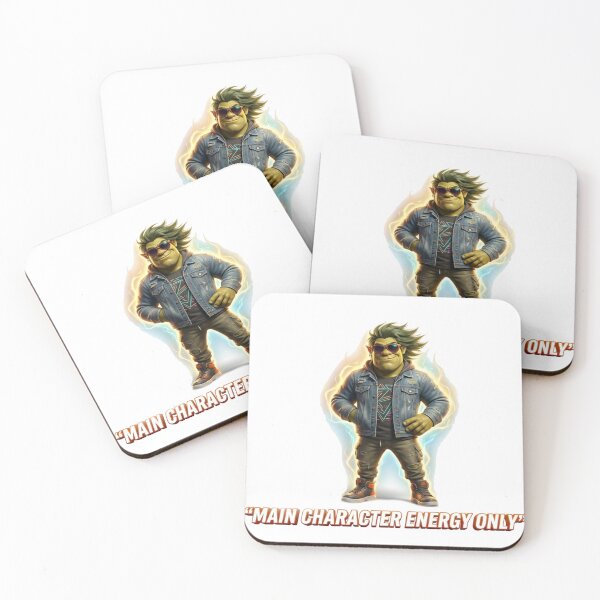 Item preview, Main Character Energy Aesthetic Meme designed and sold by Quiet Mode Studio.