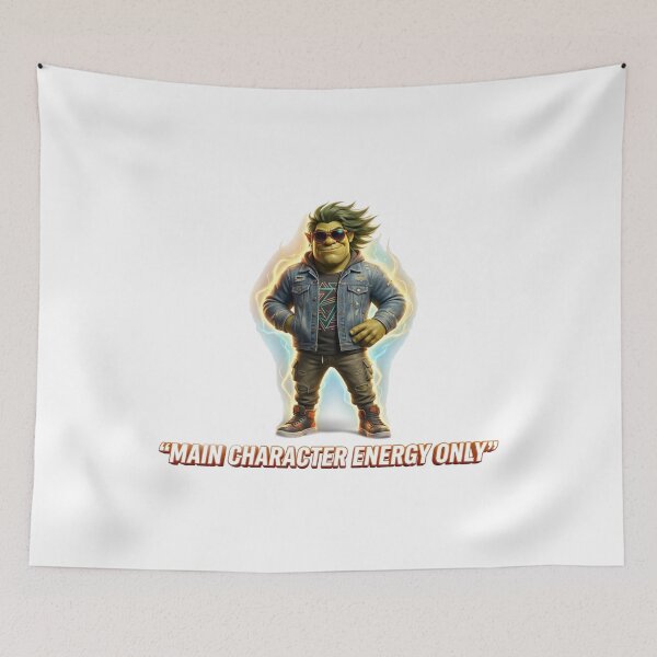 Item preview, Main Character Energy Aesthetic Meme designed and sold by Quiet Mode Studio.